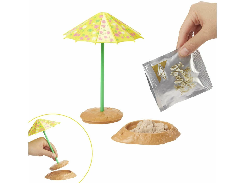 Barbie Muñeca Color Reveal Con Espuma Piña Mattel GTN17 5 Barbie Muñeca Color Reveal Con Espuma Piña Mattel GTN17 - Imagen 3