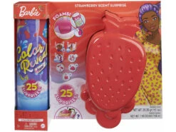 Barbie Muñeca Color Reveal Con Espuma Fresa Mattel GTN18