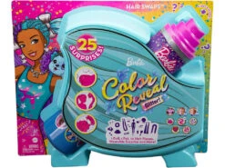 Barbie Muñeca Color Reveal Peinados Globos Mattel HBG41