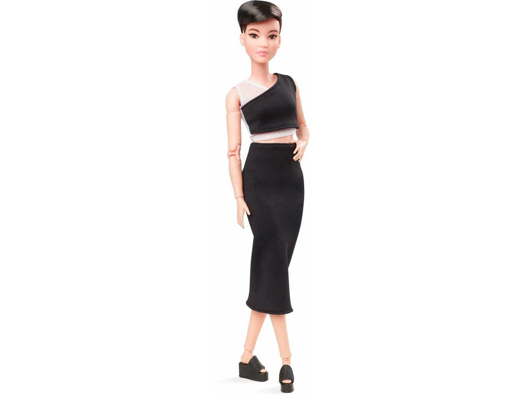 Barbie Signature Looks Pelo Corto Moreno Mattel GXB29 4 Barbie Signature Looks Pelo Corto Moreno Mattel GXB29 - Imagen 2