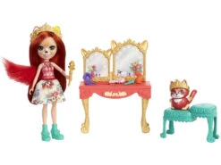 Royal Enchantimals Fabrina Fox Con Tocador Victoriano Mattel GYJ05
