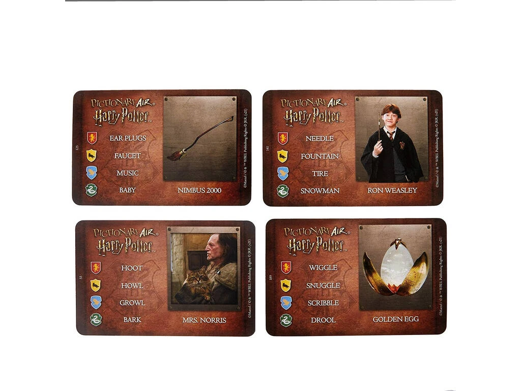 Pictionary Air Harry Potter Mattel HCD62 6 Pictionary Air Harry Potter Mattel HCD62 - Imagen 4