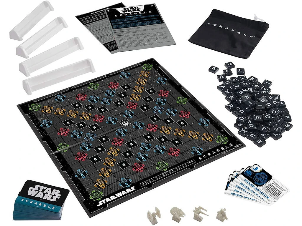 Scrabble Star Wars Mattel HDX15 4 Scrabble Star Wars Mattel HDX15 - Imagen 2