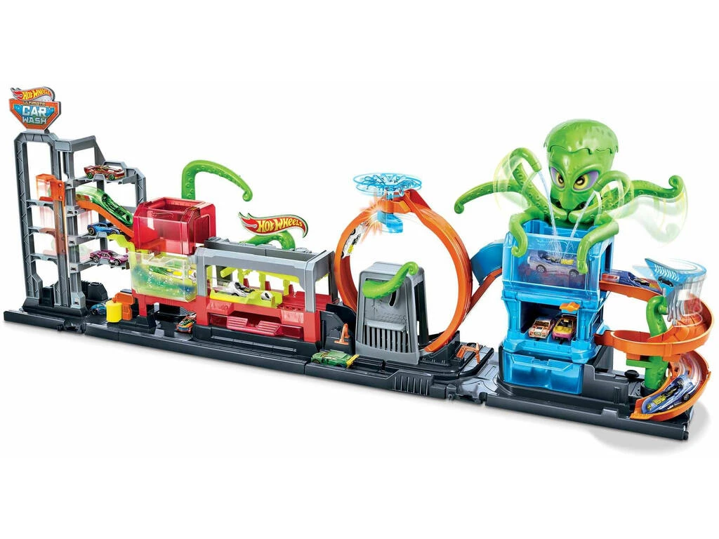 Hot Wheels Color Reveal Autolavado Ataque Extremo Mattel GTT96 4 Hot Wheels Color Reveal Autolavado Ataque Extremo Mattel GTT96 - Imagen 2