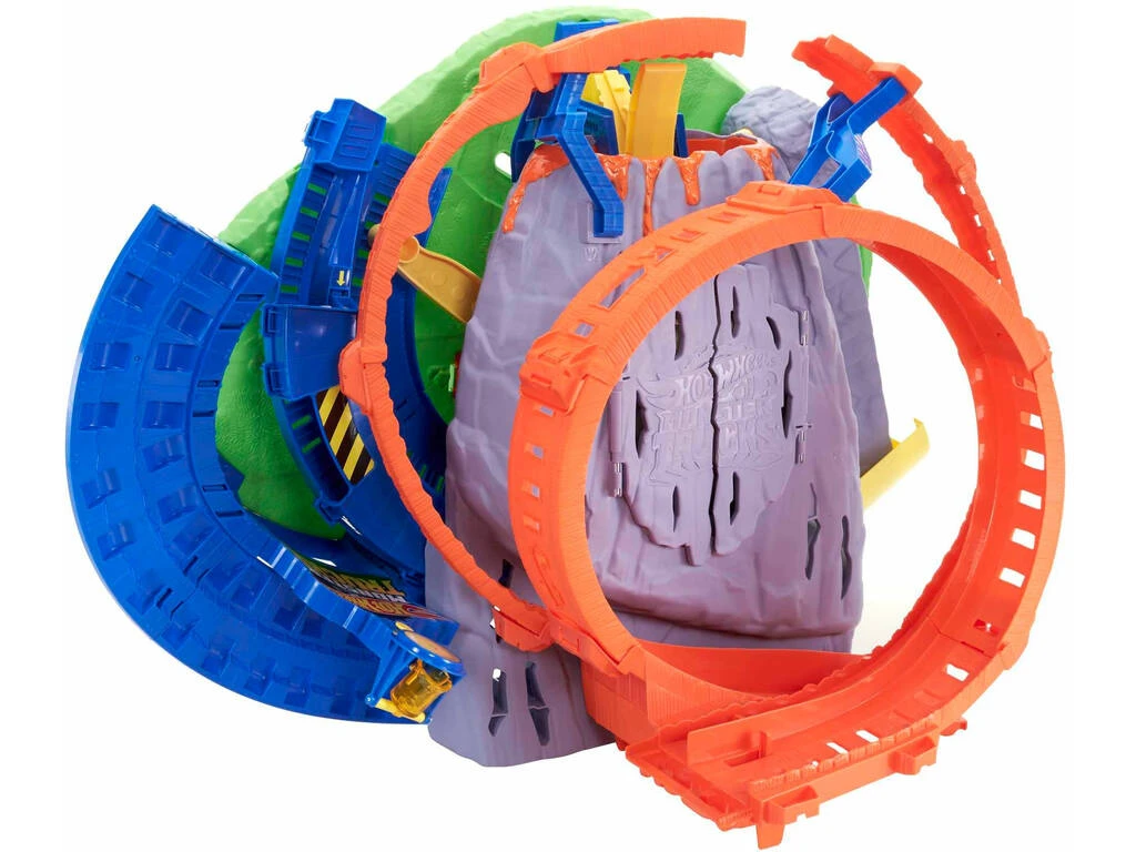 Hot Wheels Monster Trucks Estadio Con Volcán Y T-Rex Mattel GYL14 4 Hot Wheels Monster Trucks Estadio Con Volcán Y T-Rex Mattel GYL14 - Imagen 2