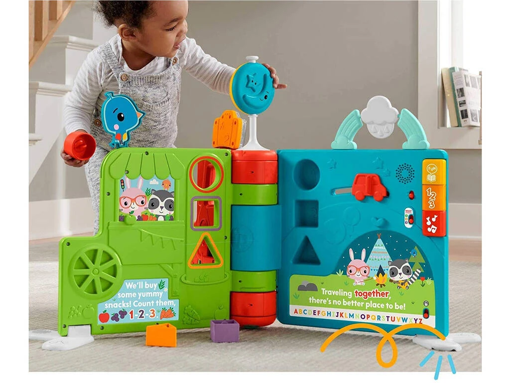 Fisher Price Libro De Historias Sienta Y Levanta Mattel HCL17 6 Fisher Price Libro De Historias Sienta Y Levanta Mattel HCL17 - Imagen 4