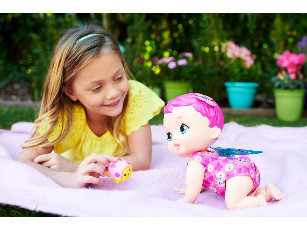 My Garden Baby Bebé Mariposa Ríe Y Gatea Mattel GYP31 8 My Garden Baby Bebé Mariposa Ríe Y Gatea Mattel GYP31 - Imagen 6
