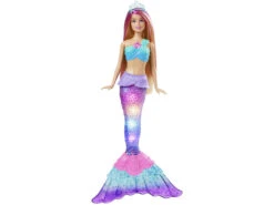 Barbie Sirena Luces Mágicas Mattel HDJ36
