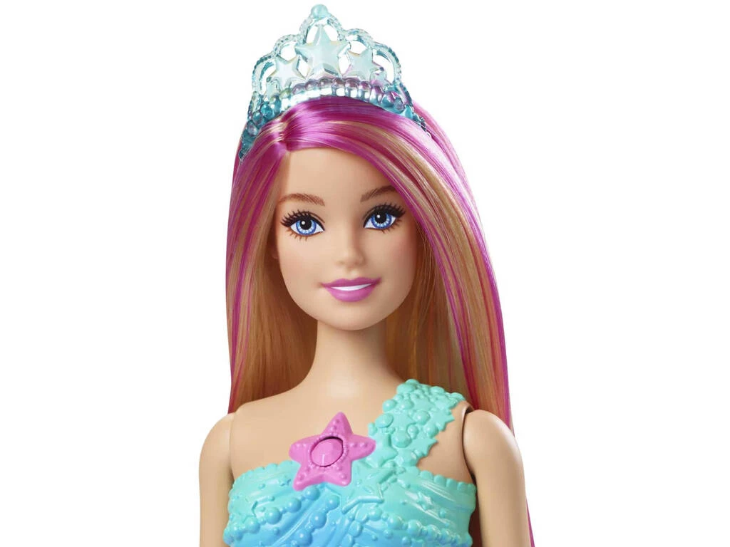 Barbie Sirena Luces Mágicas Mattel HDJ36 5 Barbie Sirena Luces Mágicas Mattel HDJ36 - Imagen 3