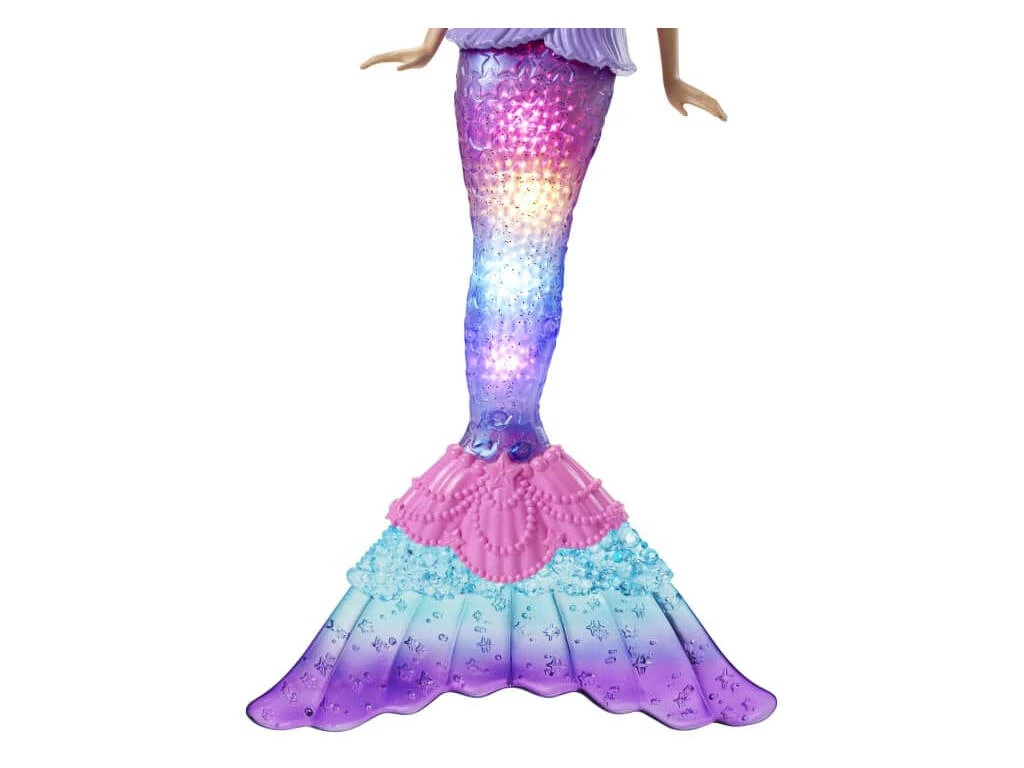 Barbie Sirena Luces Mágicas Mattel HDJ36 7 Barbie Sirena Luces Mágicas Mattel HDJ36 - Imagen 5