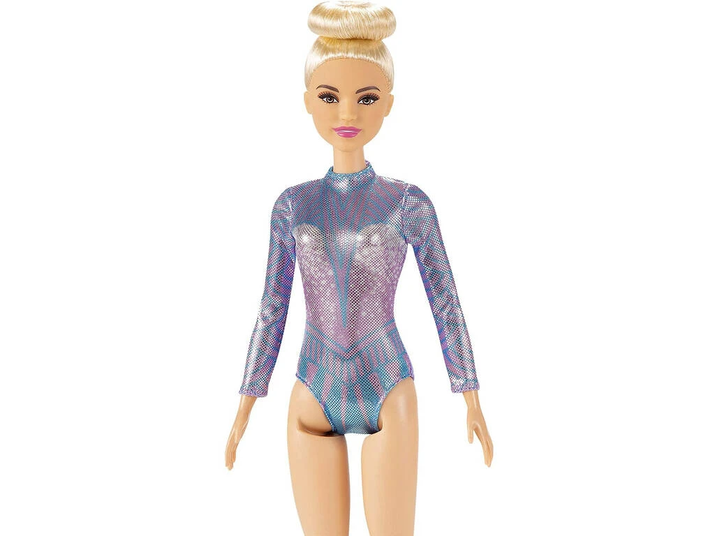 Barbie Tú Puedes Ser Gimnasta Rítmica Mattel GTN65 6 Barbie Tú Puedes Ser Gimnasta Rítmica Mattel GTN65 - Imagen 4