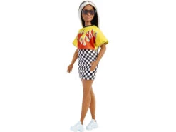 Barbie Fashionista Top Con Llamas Y Falda De Cuadros Mattel HBV13 9 Barbie Fashionista Top Con Llamas Y Falda De Cuadros Mattel HBV13 -Mattel Tienda De Ventas 1999963075g02