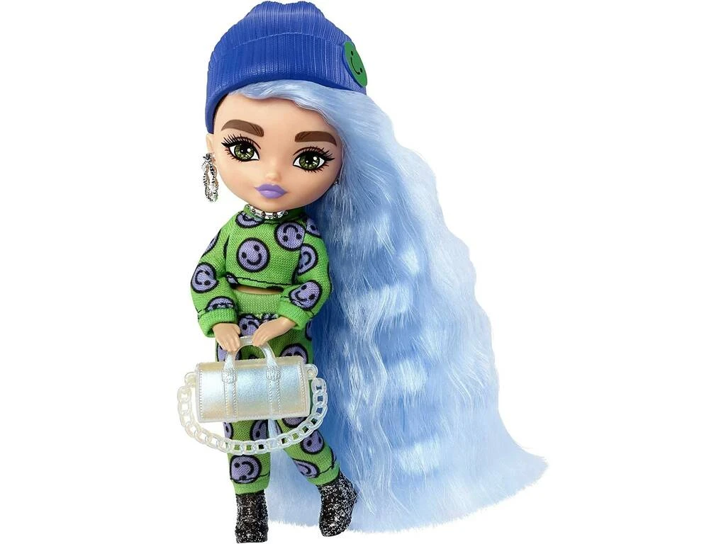 Barbie Extra Minis Pelo Azul Hielo Mattel HGP65 3 Barbie Extra Minis Pelo Azul Hielo Mattel HGP65