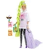 Barbie Extra Pelo Verde Neón Mattel HDJ44 1 Barbie Extra Pelo Verde Neón Mattel HDJ44 -Mattel Tienda De Ventas 1999963093g00
