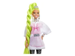 Barbie Extra Pelo Verde Neón Mattel HDJ44 10 Barbie Extra Pelo Verde Neón Mattel HDJ44 -Mattel Tienda De Ventas 1999963093g02