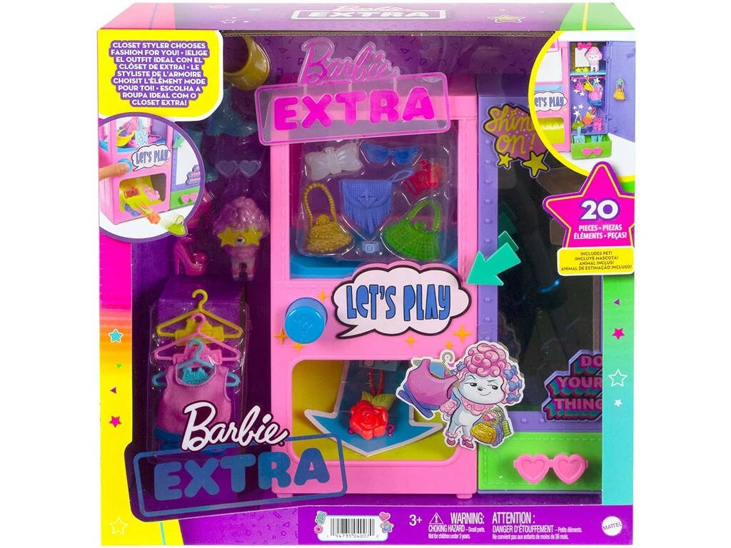 Barbie Extra Máquina Expendedora De Moda Mattel HFG75 4 Barbie Extra Máquina Expendedora De Moda Mattel HFG75 - Imagen 2