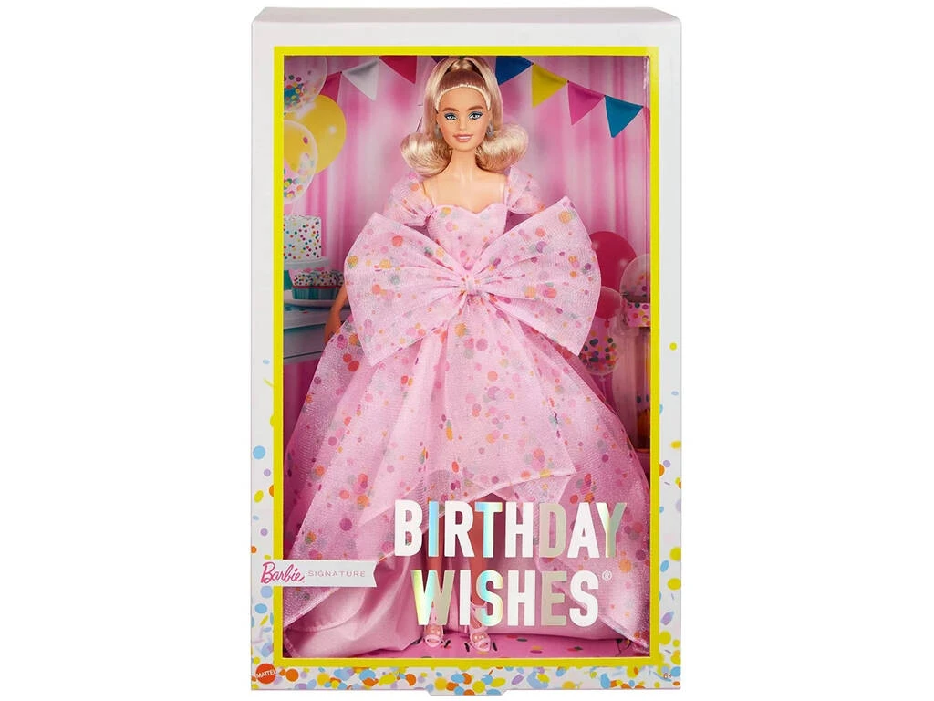 Barbie Deseos De Cumpleaños Mattel HCB89 4 Barbie Deseos De Cumpleaños Mattel HCB89 - Imagen 2