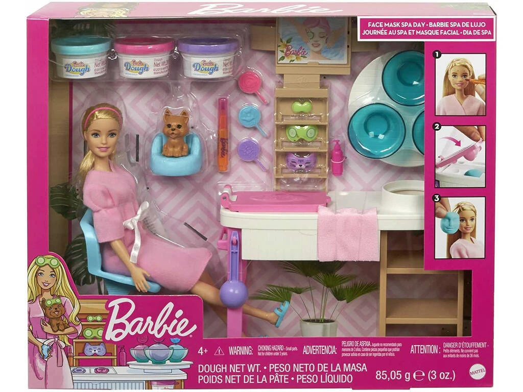 Barbie Salón De Belleza Mattel GJR84 4 Barbie Salón De Belleza Mattel GJR84 - Imagen 2