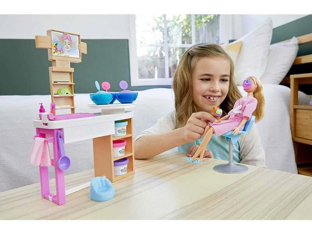 Barbie Salón De Belleza Mattel GJR84 8 Barbie Salón De Belleza Mattel GJR84 - Imagen 6