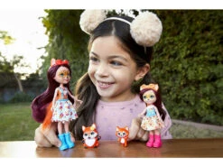 Enchantimals Hermanas Felicity Y Feana Fox Mattel HCF81 -Mattel Tienda De Ventas 1999963136g05