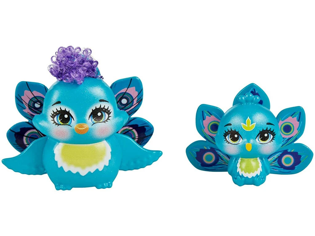 Enchantimals Hermanas Patter Y Piera Peacock Mattel HCF83 6 Enchantimals Hermanas Patter Y Piera Peacock Mattel HCF83 - Imagen 4