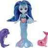 Enchantimals Royal Ocean Kingdom Dorinda Con Familia Delfines Mattel HCF72 -Mattel Tienda De Ventas 1999963142g00