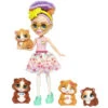 Enchantimals City Tails Glee Y Familia Guinea Pig Mattel HHB84 -Mattel Tienda De Ventas 1999963146g00