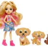 Enchantimals City Tails Gerika Y Familia De Golden Retriever Mattel HHB85 -Mattel Tienda De Ventas 1999963147g00