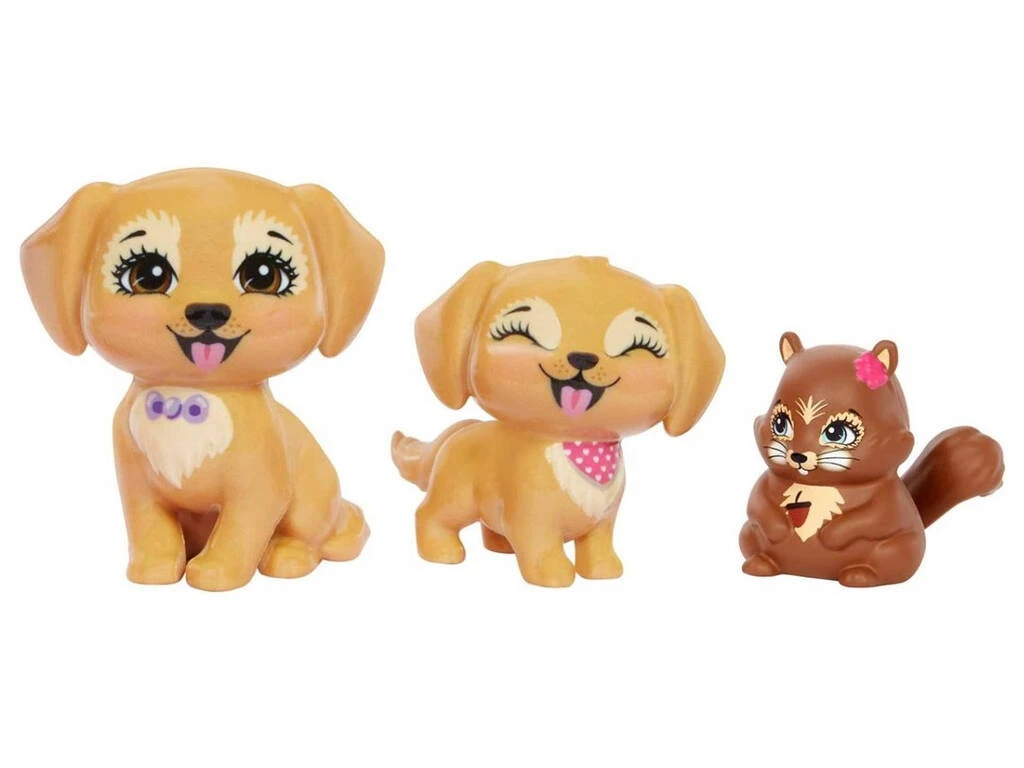 Enchantimals City Tails Gerika Y Familia De Golden Retriever Mattel HHB85 5 Enchantimals City Tails Gerika Y Familia De Golden Retriever Mattel HHB85 - Imagen 3
