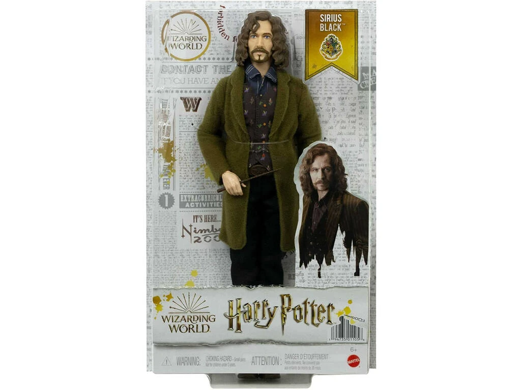 Harry Potter Muñeco Sirius Black Mattel HCJ34 4 Harry Potter Muñeco Sirius Black Mattel HCJ34 - Imagen 2