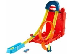 Hot Wheels Track Builder Caja De Acrobacias En Forma De Bidón Mattel HDX78