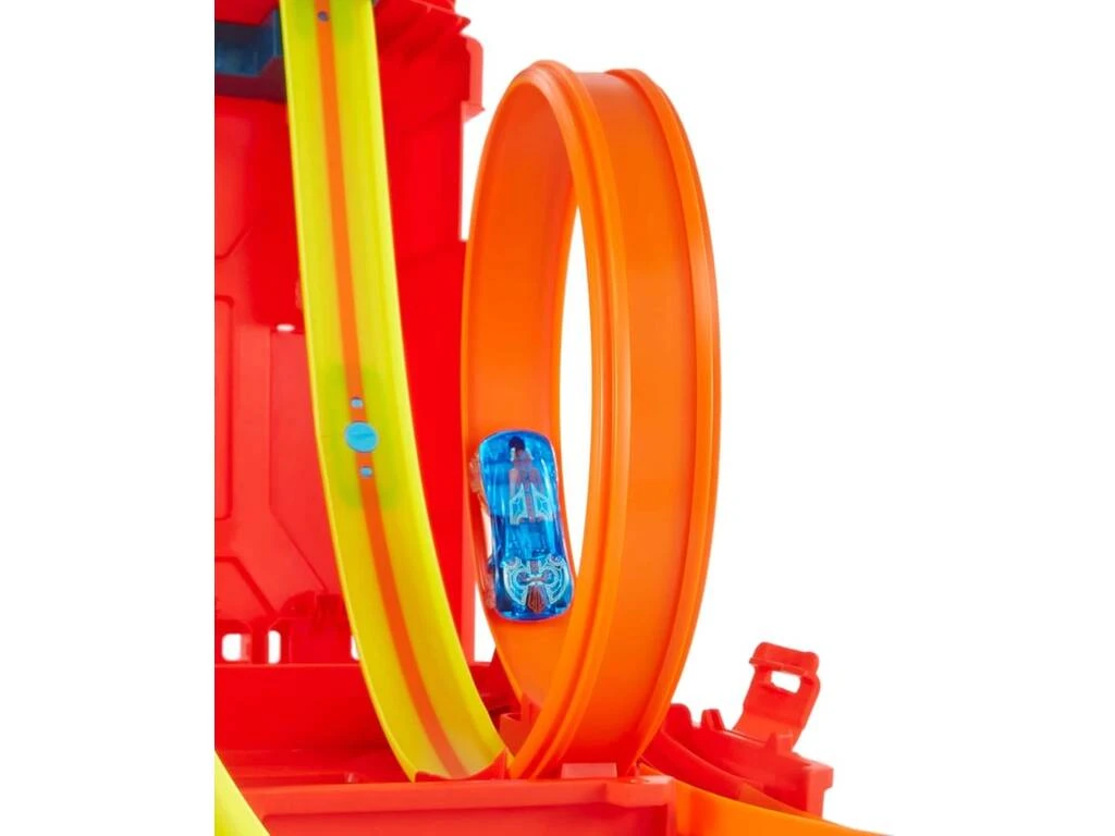 Hot Wheels Track Builder Caja De Acrobacias En Forma De Bidón Mattel HDX78 7 Hot Wheels Track Builder Caja De Acrobacias En Forma De Bidón Mattel HDX78 - Imagen 5