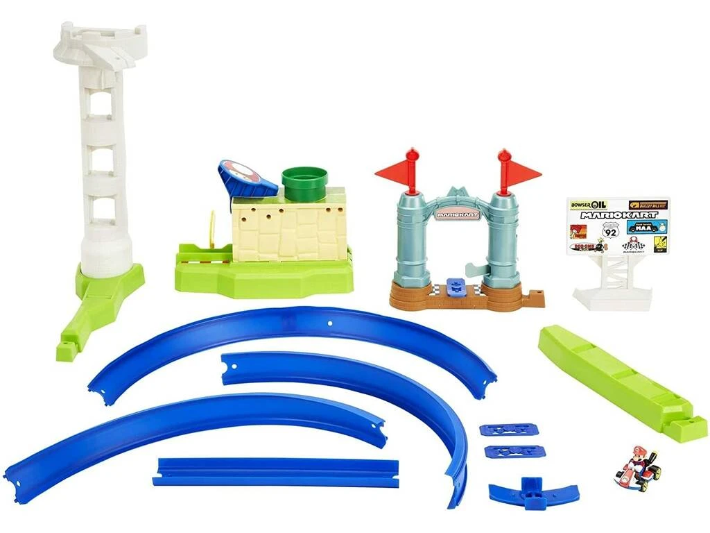 Hot Wheels MarioKart Circuito De Slam Mattel HGK59 5 Hot Wheels MarioKart Circuito De Slam Mattel HGK59 - Imagen 3