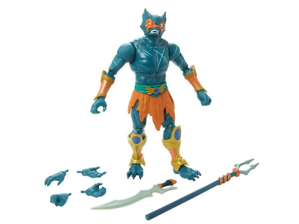 Masters Del Universo Revelation Figura Mer-Man Mattel HDR43 5 Masters Del Universo Revelation Figura Mer-Man Mattel HDR43 - Imagen 3