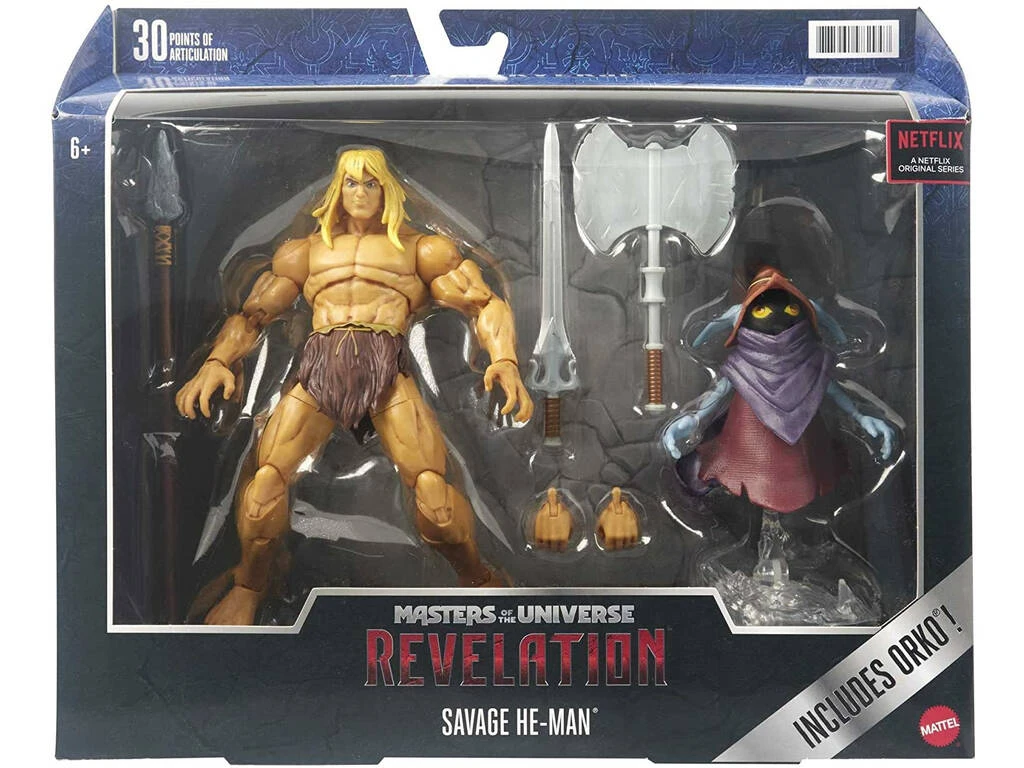 Masters Del Universo Revelation Figura He-Man Deluxe Mattel GYY41 4 Masters Del Universo Revelation Figura He-Man Deluxe Mattel GYY41 - Imagen 2