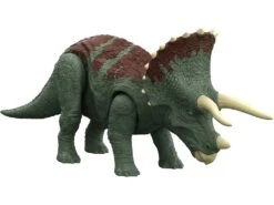 Jurassic World Dominion Triceratops Ruge Y Golpea Mattel HDX34