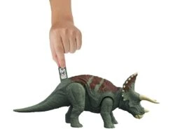 Jurassic World Dominion Triceratops Ruge Y Golpea Mattel HDX34 -Mattel Tienda De Ventas 1999963256g03