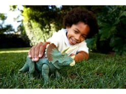 Jurassic World Dominion Triceratops Ruge Y Golpea Mattel HDX34 -Mattel Tienda De Ventas 1999963256g05