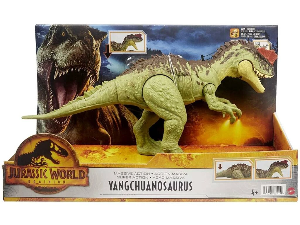 Jurassic World Dominion Yangchuanosaurus Acción Colosal Mattel HDX49 4 Jurassic World Dominion Yangchuanosaurus Acción Colosal Mattel HDX49 - Imagen 2