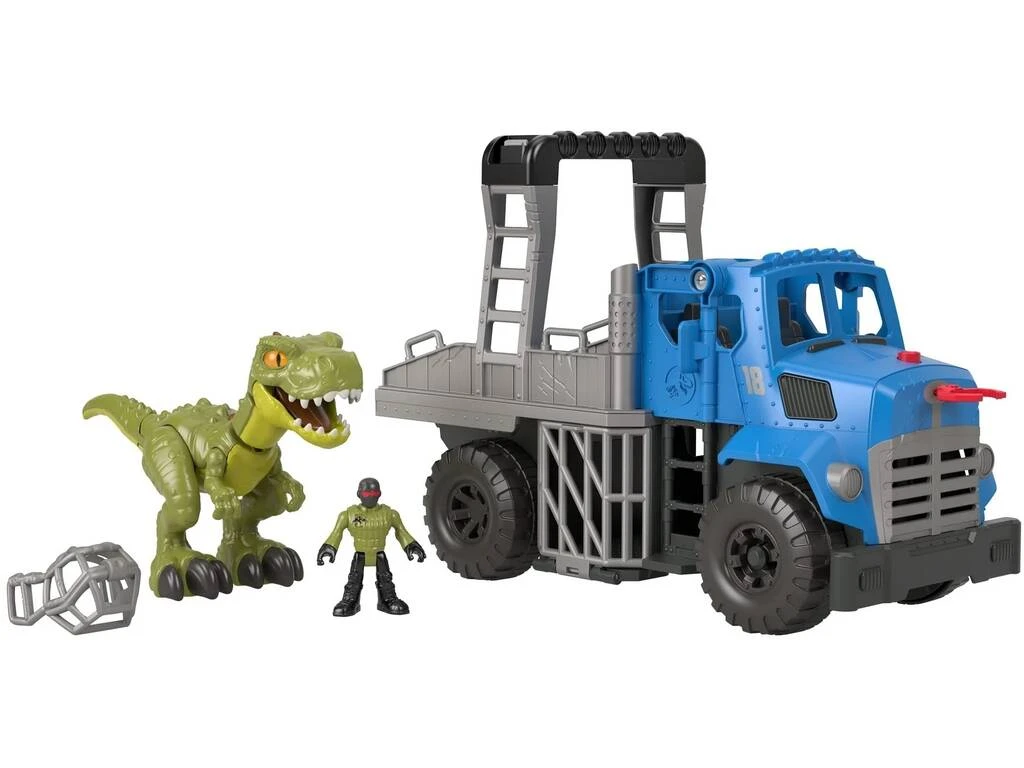 Imaginext Jurassic World Camión Dinosaurios Mattel GVV50 3 Imaginext Jurassic World Camión Dinosaurios Mattel GVV50