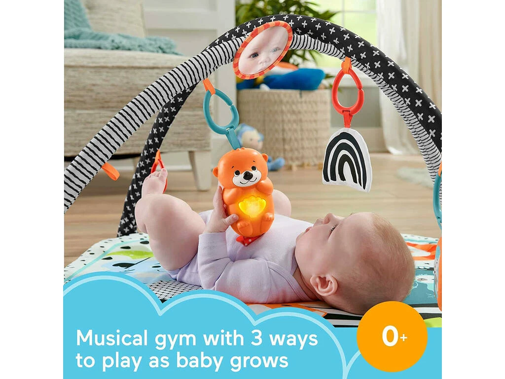 Fisher Price Alfombra Gimnasio Musical 3 En 1 Mattel HBP41 5 Fisher Price Alfombra Gimnasio Musical 3 En 1 Mattel HBP41 - Imagen 3