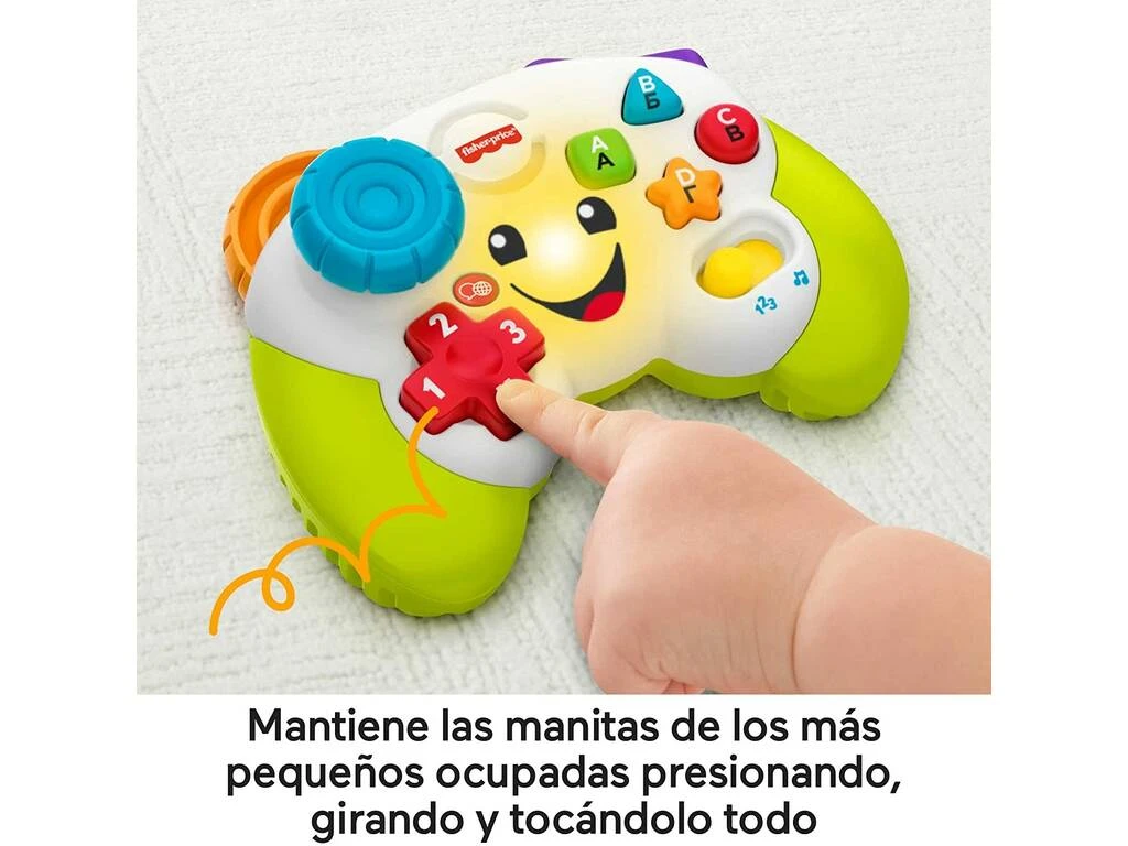 Fisher Price Ríe Y Aprende Mi Primer Mando De Consola Mattel HHX11 7 Fisher Price Ríe Y Aprende Mi Primer Mando De Consola Mattel HHX11 - Imagen 5