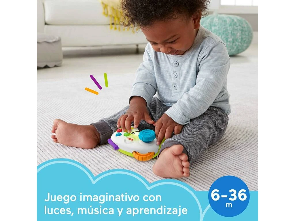 Fisher Price Ríe Y Aprende Mi Primer Mando De Consola Mattel HHX11 8 Fisher Price Ríe Y Aprende Mi Primer Mando De Consola Mattel HHX11 - Imagen 6