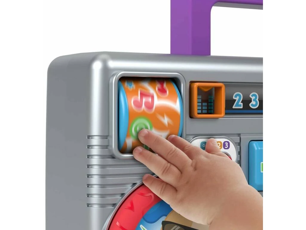 Fisher Price Ríe Y Aprende Radio Divertida Mattel HHX10 5 Fisher Price Ríe Y Aprende Radio Divertida Mattel HHX10 - Imagen 3