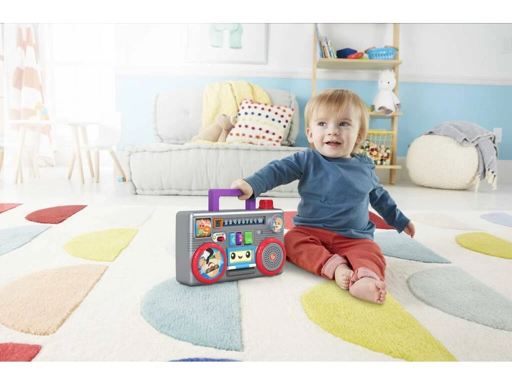 Fisher Price Ríe Y Aprende Radio Divertida Mattel HHX10 7 Fisher Price Ríe Y Aprende Radio Divertida Mattel HHX10 - Imagen 5