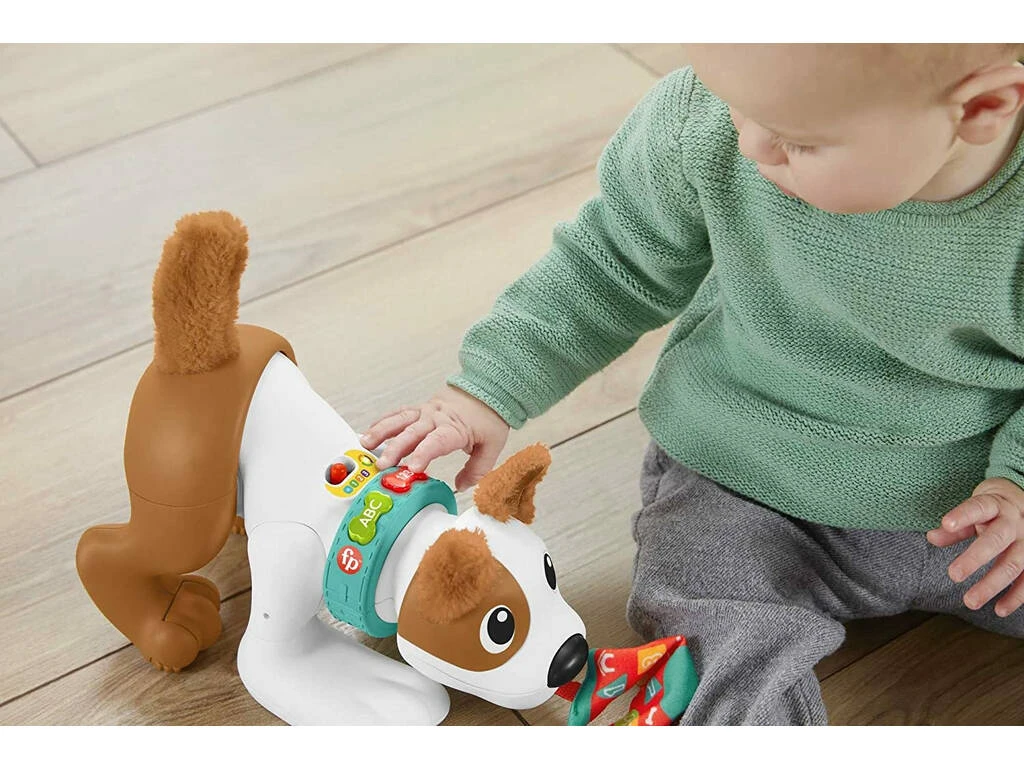 Fisher Price Perrito Gatea Conmigo Mattel HGY57 6 Fisher Price Perrito Gatea Conmigo Mattel HGY57 - Imagen 4