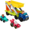 Fisher Price Little People Conjunto De Regalo De Camión Con Rampa Para Coches Mattel HBX23 1 Fisher Price Little People Conjunto De Regalo De Camión Con Rampa Para Coches Mattel HBX23 -Mattel Tienda De Ventas 1999963295g00