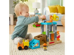 Fisher Price Little People Aprende Construcción Mattel HCJ64 -Mattel Tienda De Ventas 1999963297g04