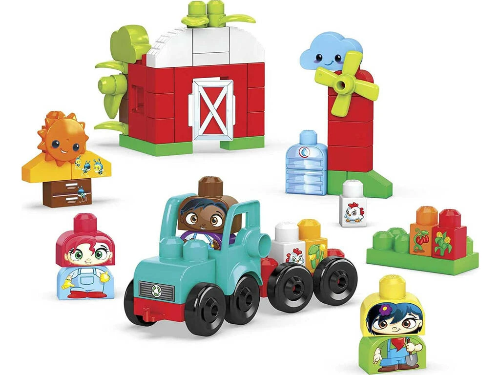 Mega Bloks Ciudad Verde Granja Cultiva Y Protege Mattel HDL07 3 Mega Bloks Ciudad Verde Granja Cultiva Y Protege Mattel HDL07