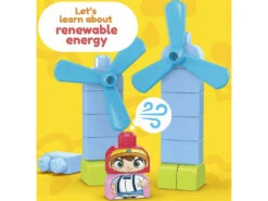 Mega Bloks Casa Ecológica Construye Y Aprende Mattel HCG36 -Mattel Tienda De Ventas 1999963301g03